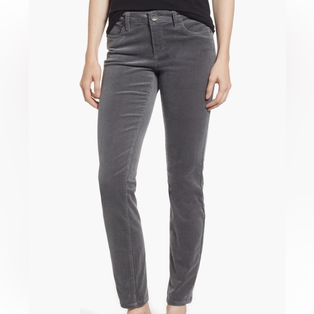 Kut from the Kloth Diana Gray Corduroy Pants